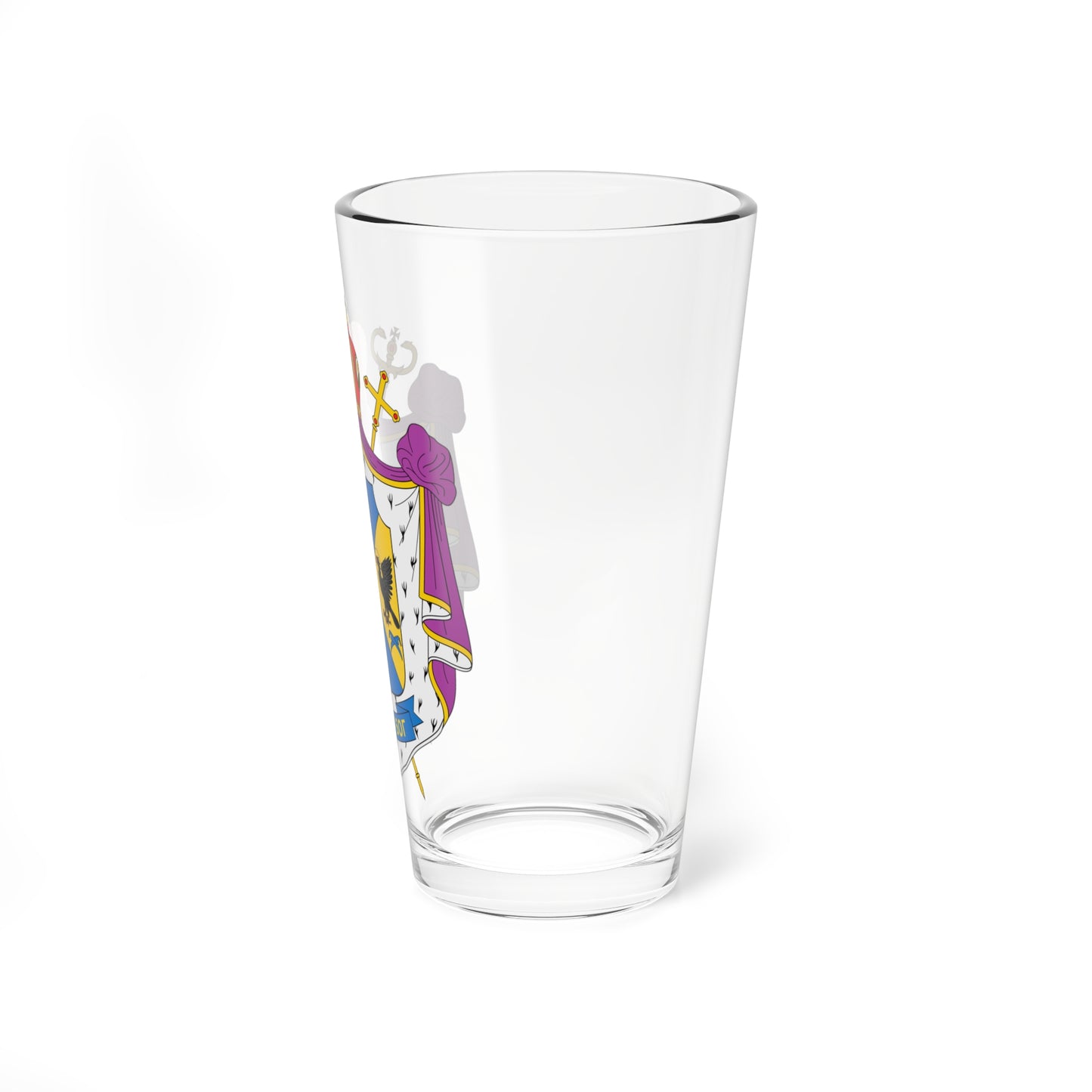 Coat of arms of Yosyf Milan (Ukraine) (Coat of Arms) Pint Glass 16oz