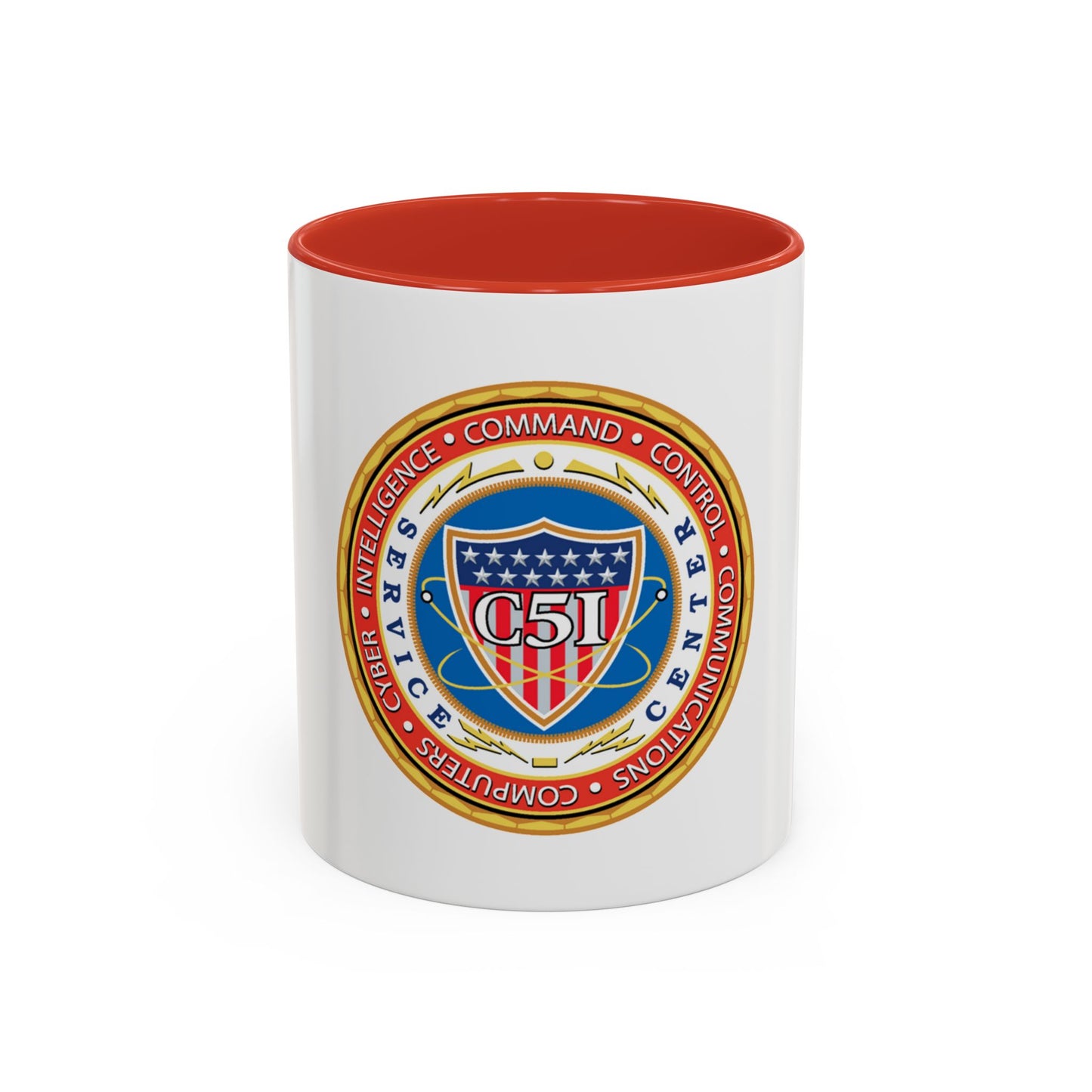USCG C51SC (U.S. Coast Guard) Accent Coffee Mug