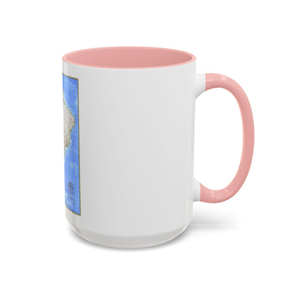 South America (1972) (Map) Accent Coffee Mug