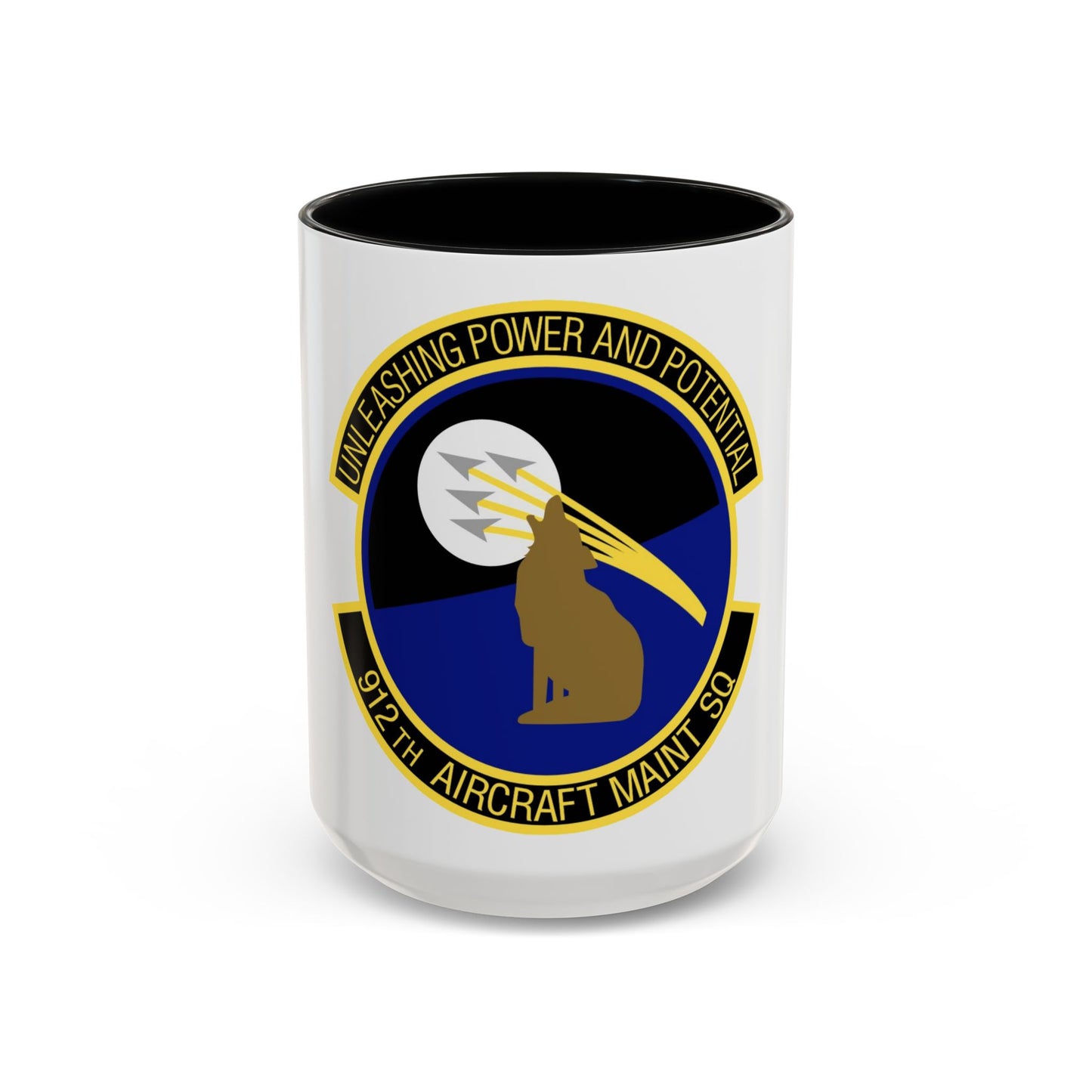 912th Aircraft Maintenance Squadron (U.S. Air Force) Accent Coffee Mug