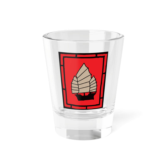 Cheng I Sao Flag 2 (China) Shot Glass 1.5oz