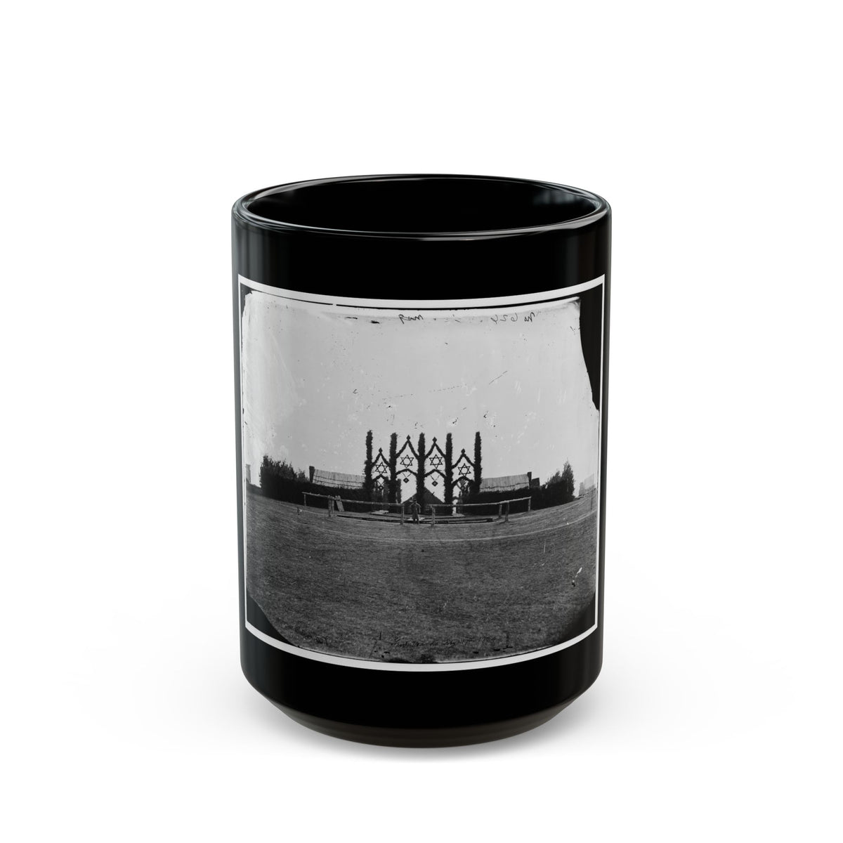 Brandy Station, Virginia. Headquarters Of Gen. John Henry Hobart Ward 001 (U.S. Civil War) Black Coffee Mug