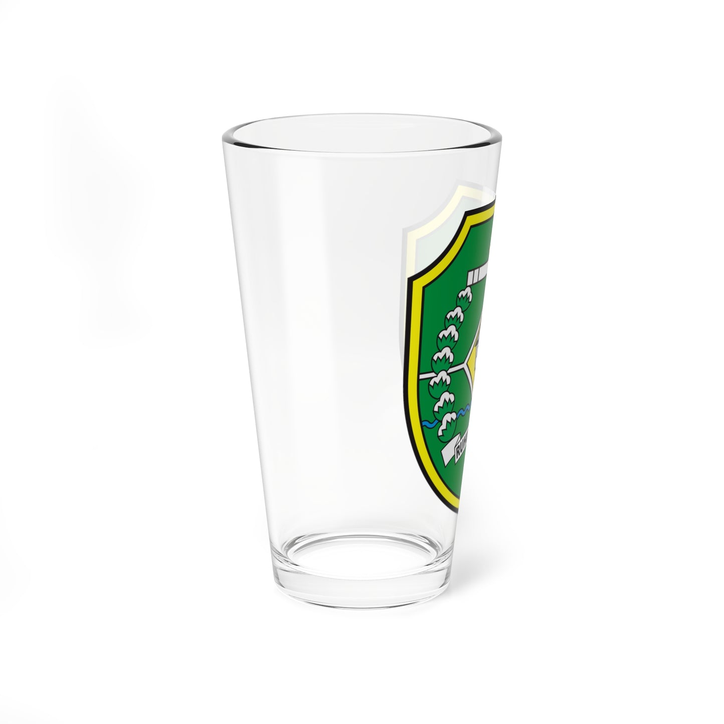 Coats of arms of Tapin Regency (Indonesia) (Coat of Arms) Pint Glass 16oz