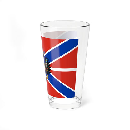 Russia fortress flag 1913 (Estonia) Pint Glass 16oz