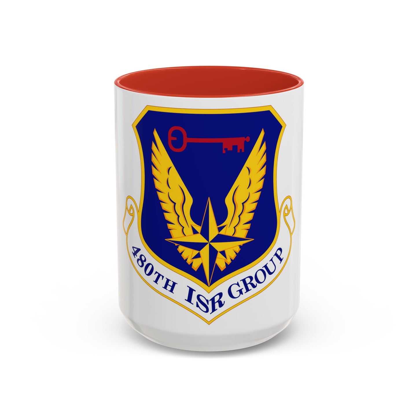 480 Intelligence Surveillance and Reconnaissance Group ACC (U.S. Air Force) Accent Coffee Mug