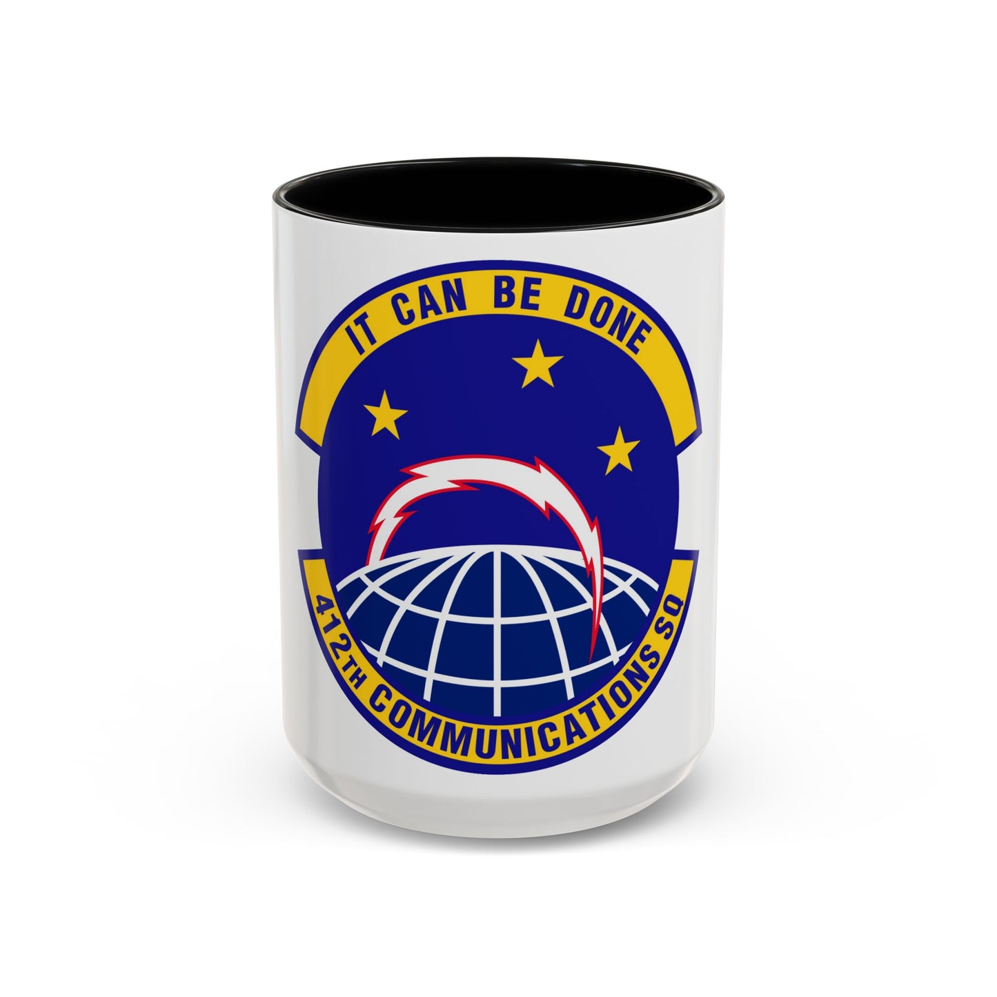 412th Communications Squadron (U.S. Air Force) Accent Coffee Mug