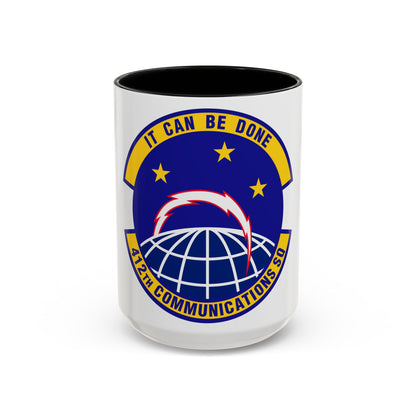 412th Communications Squadron (U.S. Air Force) Accent Coffee Mug