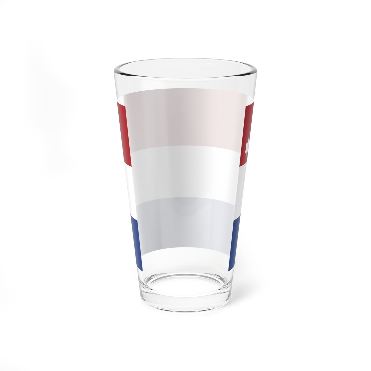 Rank flag of Vice admiral for the Royal Netherlands Navy (Netherlands) Pint Glass 16oz