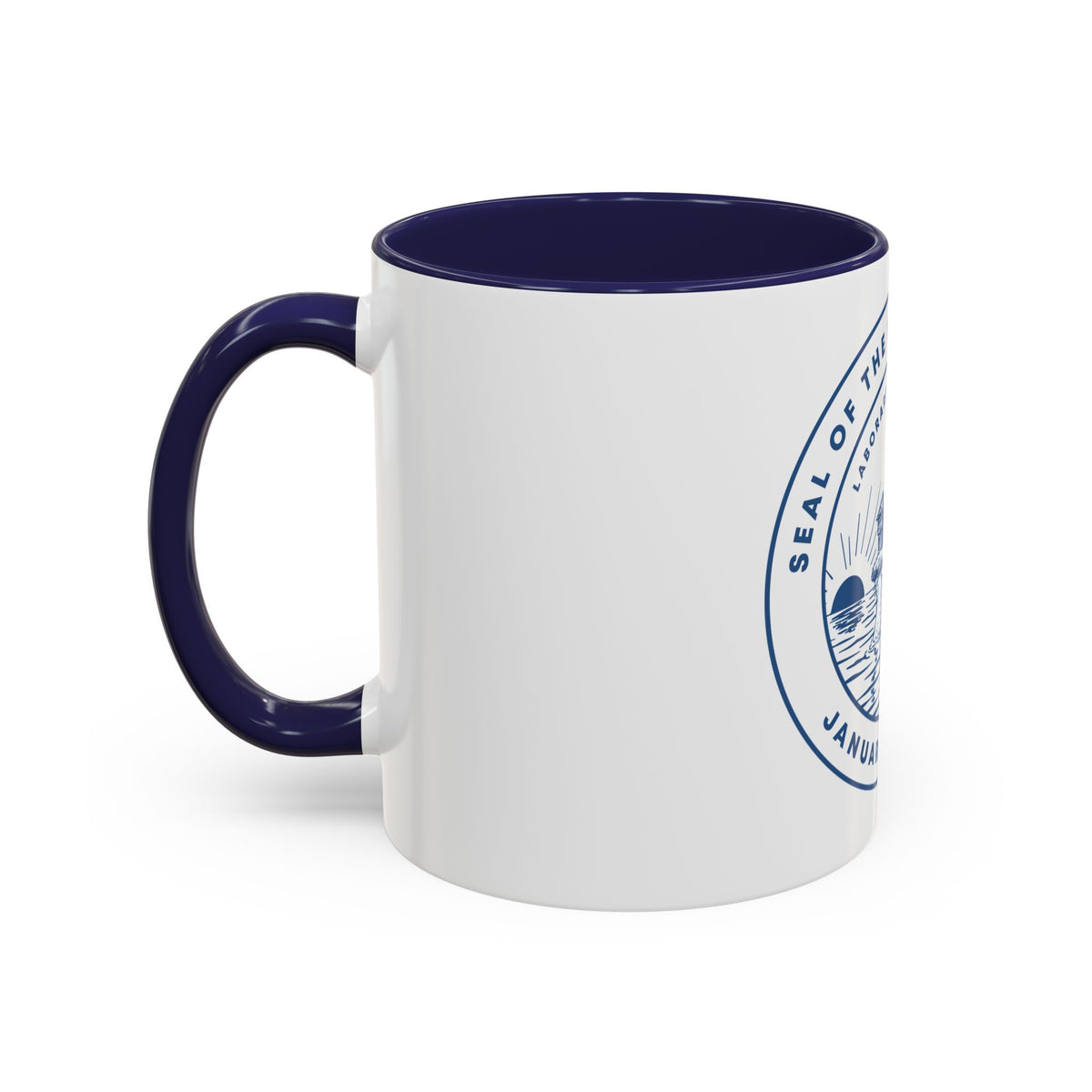 Seal of Toledo Ohio - Accent Coffee Mug