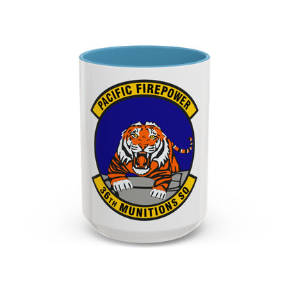 36 Munitions Squadron PACAF (U.S. Air Force) Accent Coffee Mug