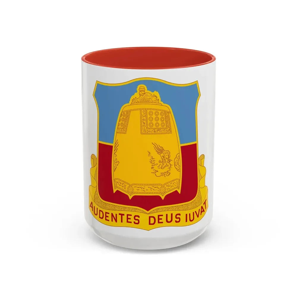 215th Armored Field Artillery Battalion (U.S. Army) Accent Coffee Mug 15oz Red - Go Mug Yourself