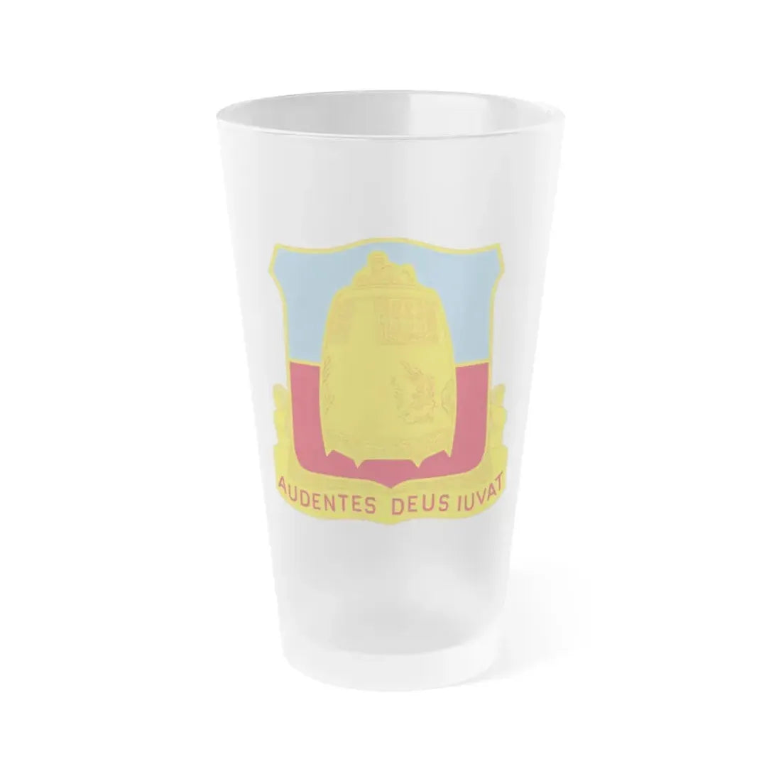 215th Armored Field Artillery Battalion (U.S. Army) Frosted Pint Glass 16oz Default Title - Go Mug Yourself