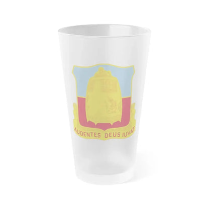 215th Armored Field Artillery Battalion (U.S. Army) Frosted Pint Glass 16oz Default Title - Go Mug Yourself