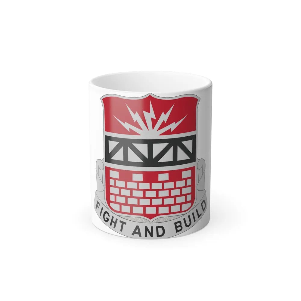 216 Engineer Battalion (U.S. Army) Color Changing Mug 11oz-11oz-Go Mug Yourself