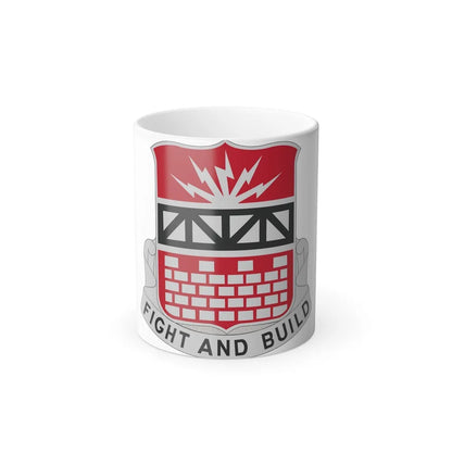 216 Engineer Battalion (U.S. Army) Color Changing Mug 11oz-11oz-Go Mug Yourself