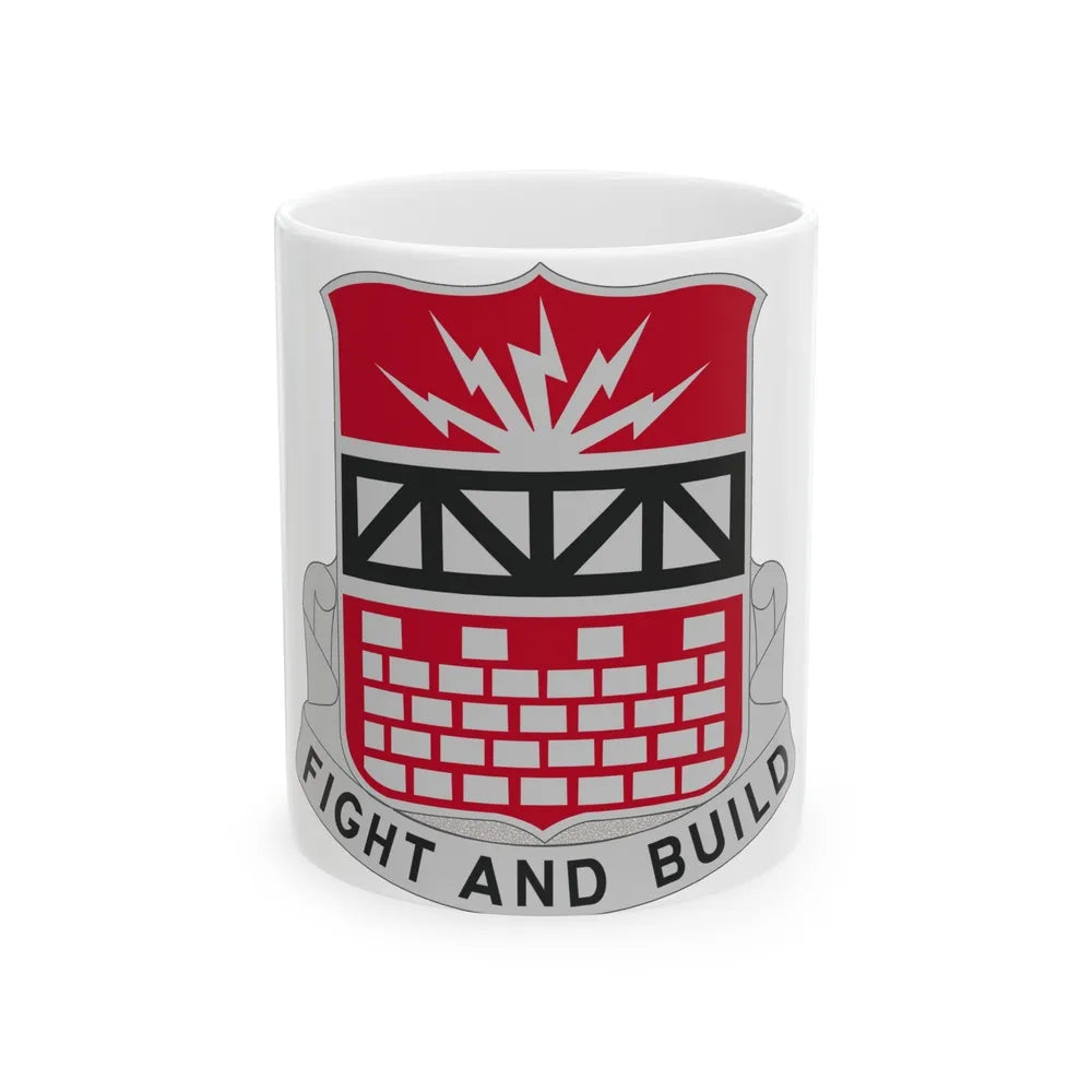 216 Engineer Battalion (U.S. Army) White Coffee Mug-11oz-Go Mug Yourself