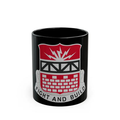 216 Engineer Battalion (U.S. Army) Black Coffee Mug 11oz - Go Mug Yourself
