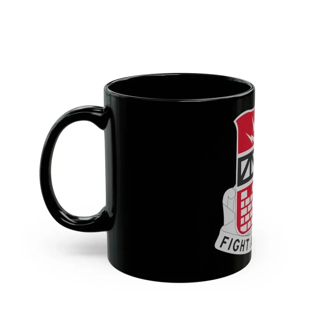 216 Engineer Battalion (U.S. Army) Black Coffee Mug - Go Mug Yourself
