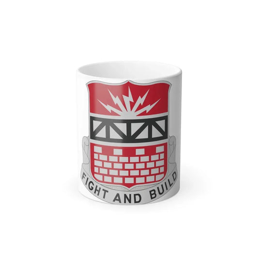 216 Engineer Battalion (U.S. Army) Color Changing Coffee Mug 11oz - Go Mug Yourself
