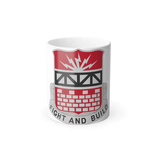 216 Engineer Battalion (U.S. Army) Color Changing Coffee Mug 11oz - Go Mug Yourself