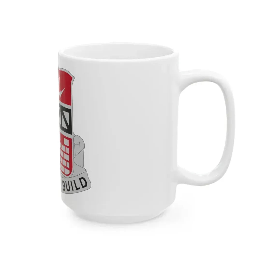 216 Engineer Battalion (U.S. Army) White Coffee Mug - Go Mug Yourself