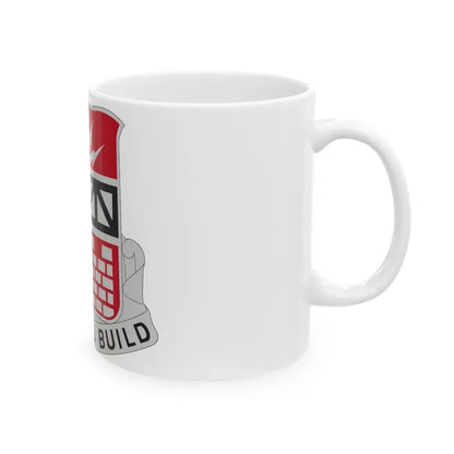 216 Engineer Battalion (U.S. Army) White Coffee Mug - Go Mug Yourself