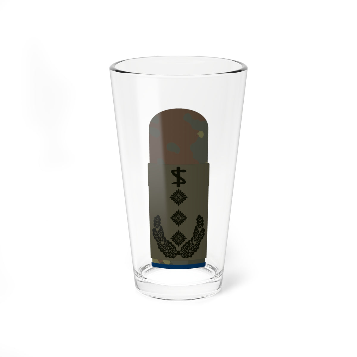 HA OS5 53c Oberstarzt San ZM R (Germany) (Military Rank) Pint Glass 16oz