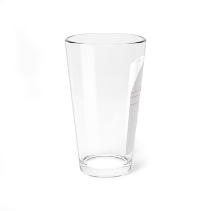 Vorlage Ärmelabzeichen Hemd weiß für Marine (Military Rank) Pint Glass 16oz