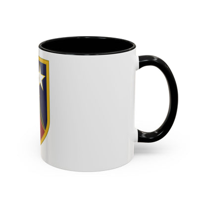 136 Maneuver Enhancement Brigade 3 (U.S. Army) Accent Coffee Mug