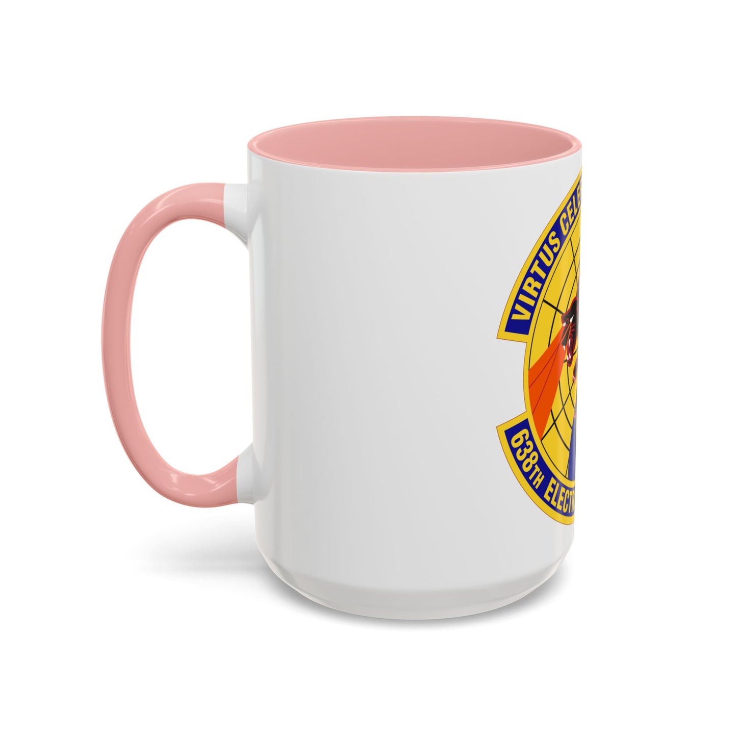 638th Electronic Systems Squadron (U.S. Air Force) Accent Coffee Mug