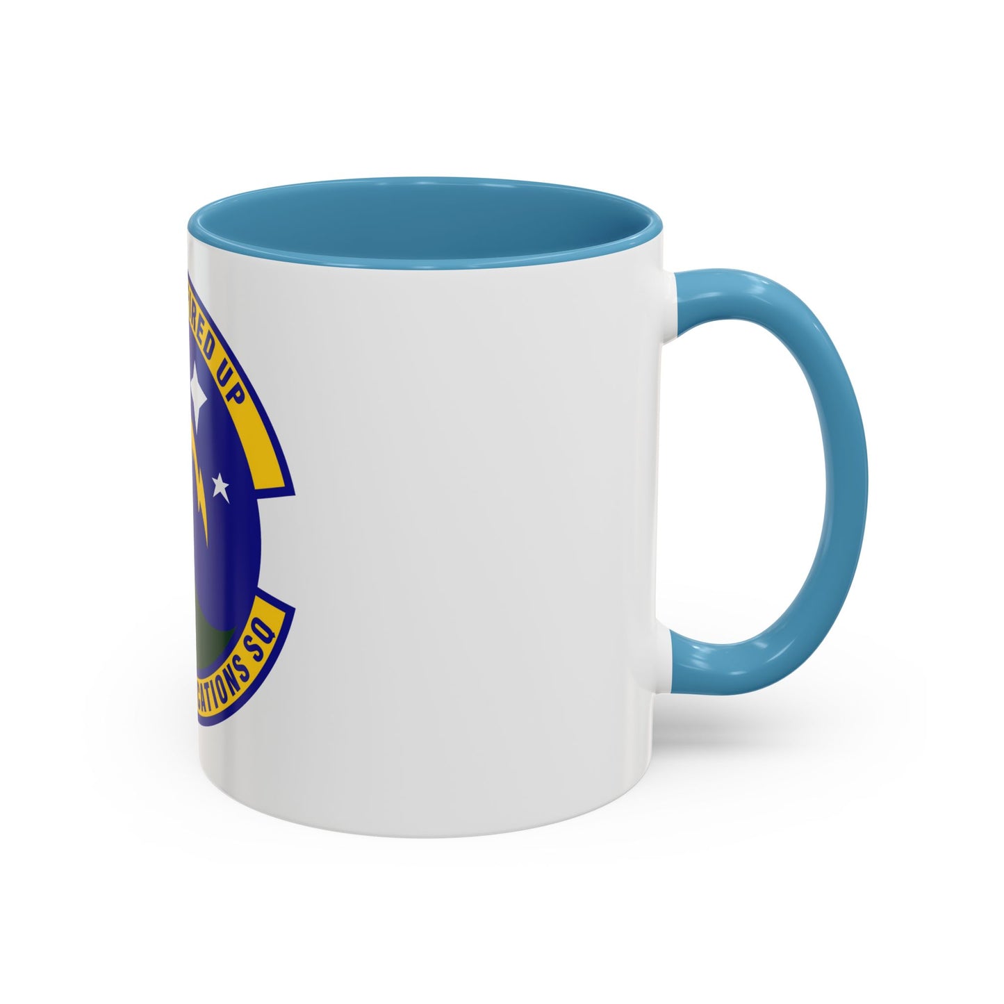 802d Communications Squadron (U.S. Air Force) Accent Coffee Mug
