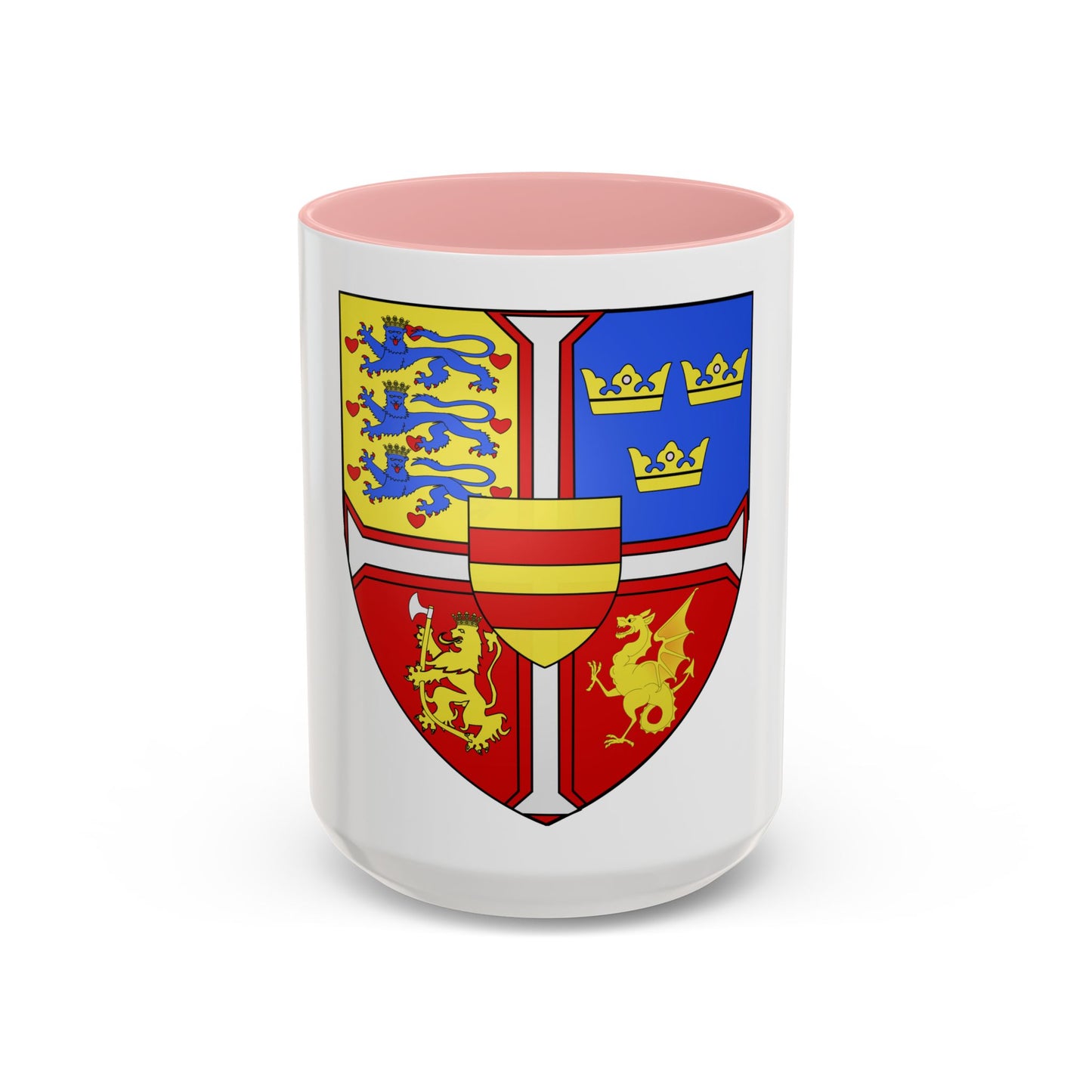 Christian I of Denmark Coat of Arms 1457-1460 - Accent Coffee Mug