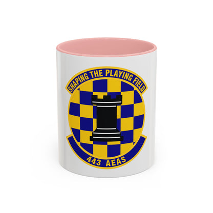 443d Air Expeditionary Advisory Squadron (U.S. Air Force) Accent Coffee Mug