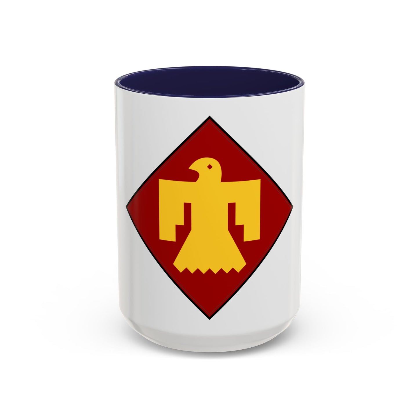45th Infantry insignia thunderbird (U.S. Army) Accent Coffee Mug
