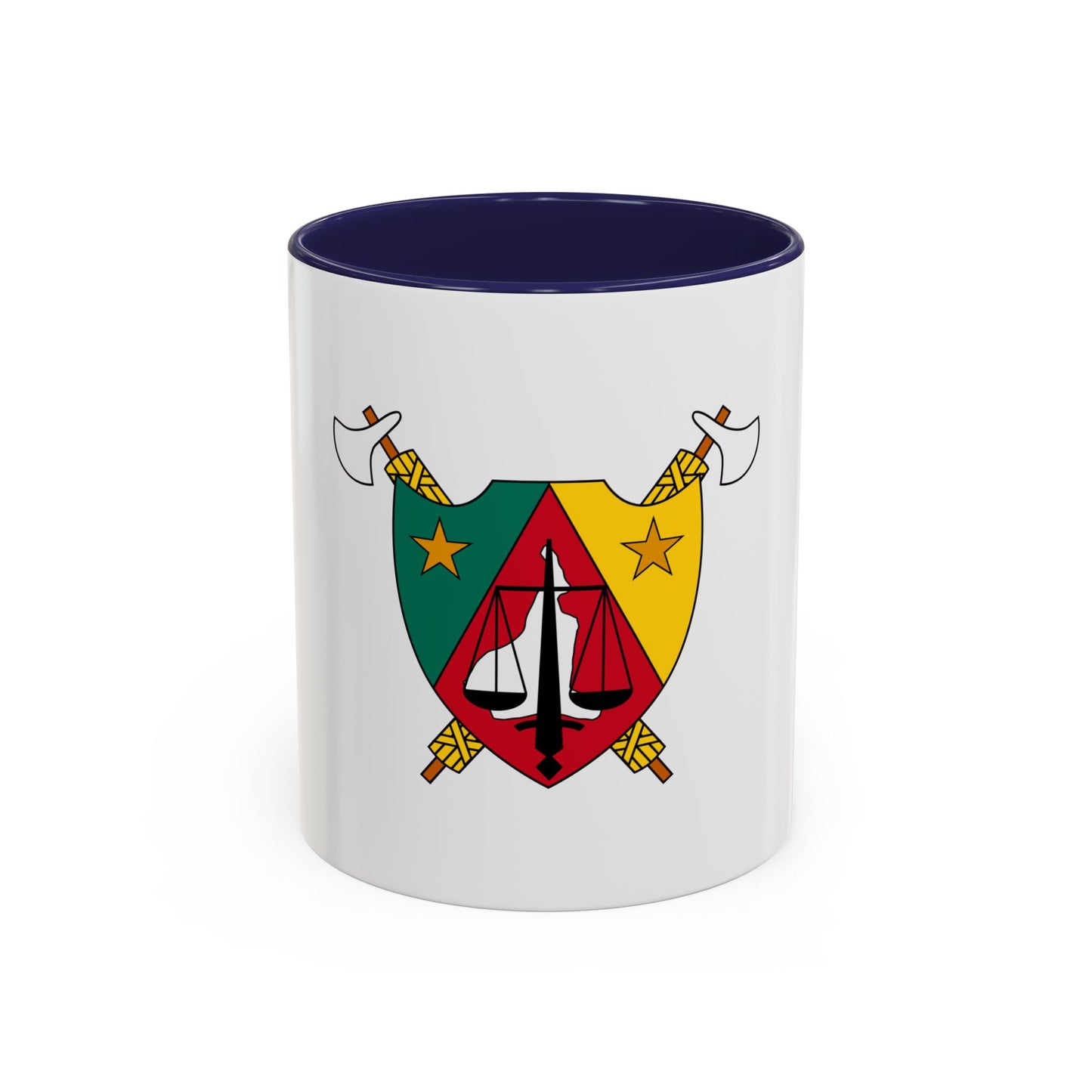 Coat of Arms of Cameroon (1960-1961) - Accent Coffee Mug