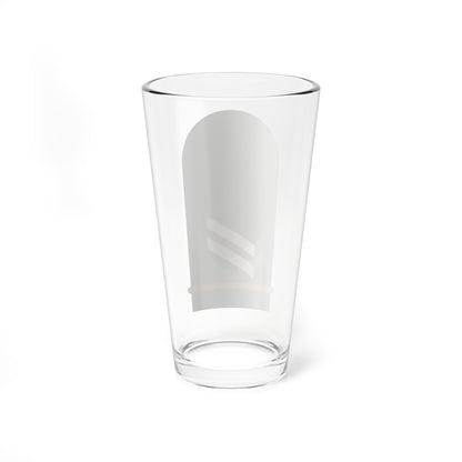 Dienstgrad Bundeswehr Heer 023 Obergefreiter Feldwebelanwaerter (Germany) (Military Rank) Pint Glass 16oz