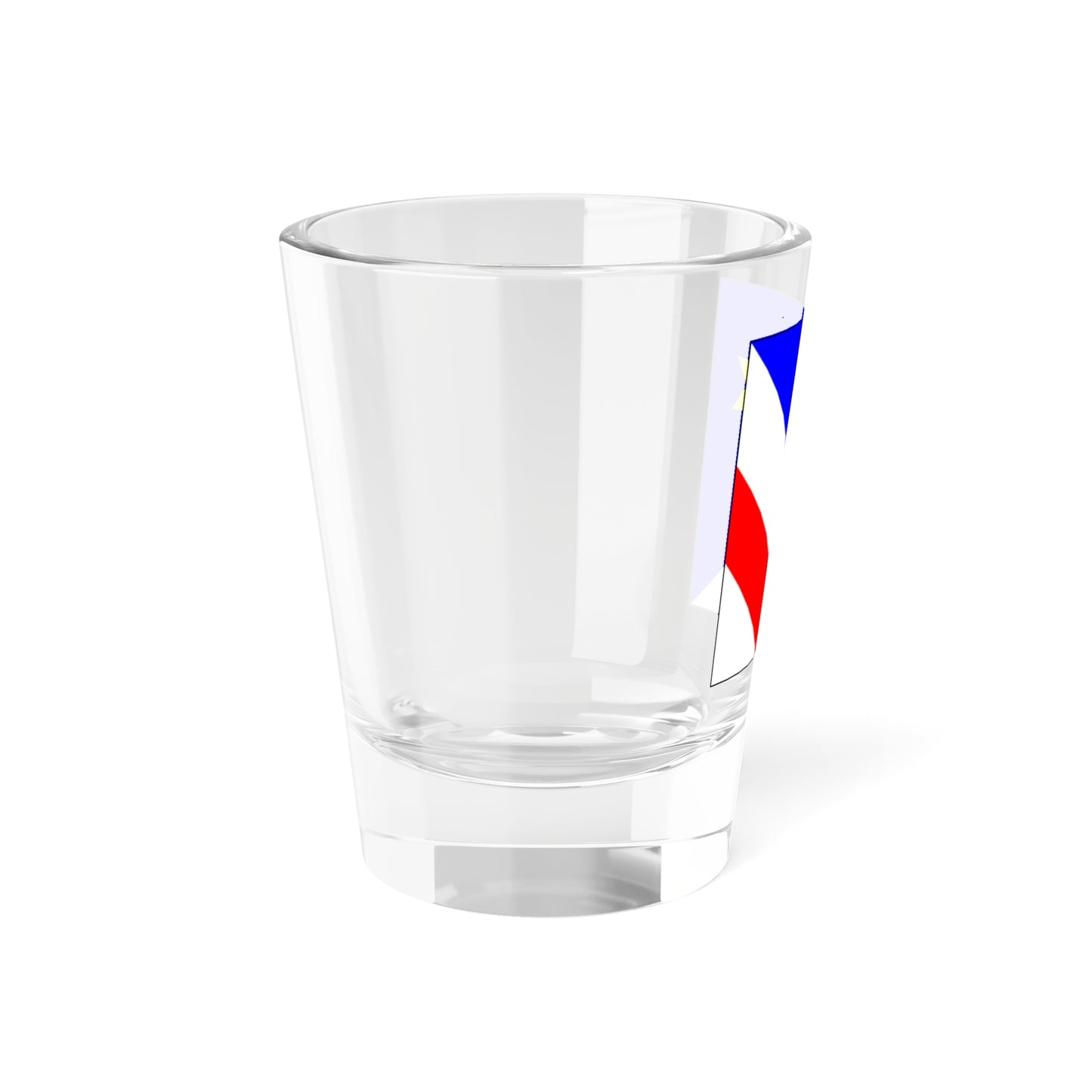 Flag of Zollikon Switzerland - Shot Glass 1.5oz