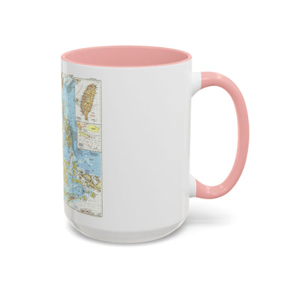 Asia - Southeast (1955) (Map) Accent Coffee Mug