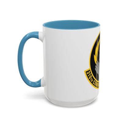 310th Communications Flight (U.S. Air Force) Accent Coffee Mug