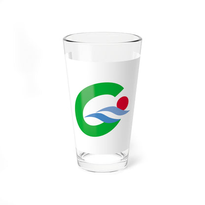 Flag of Goto Nagasaki (Japan) Pint Glass 16oz