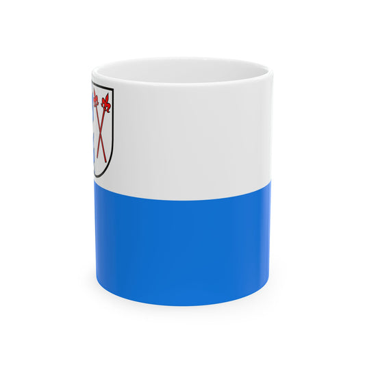 Hissflagge Eschelbronn (Germany) White Coffee Mug