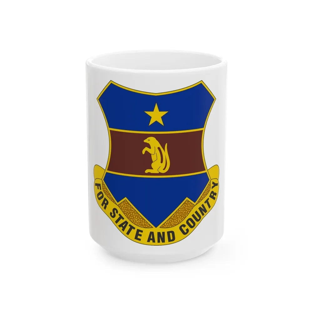 216th Air Defense Artillery Regiment (U.S. Army) White Coffee Mug-15oz-Go Mug Yourself