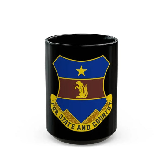216th Air Defense Artillery Regiment (U.S. Army) Black Coffee Mug 15oz - Go Mug Yourself