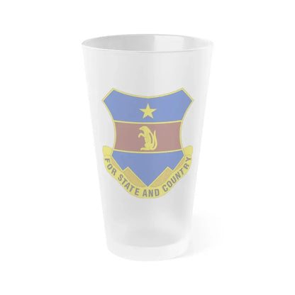 216th Air Defense Artillery Regiment (U.S. Army) Frosted Pint Glass 16oz Default Title - Go Mug Yourself