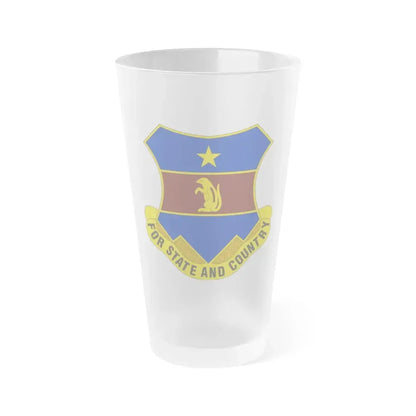 216th Air Defense Artillery Regiment (U.S. Army) Frosted Pint Glass 16oz Default Title - Go Mug Yourself