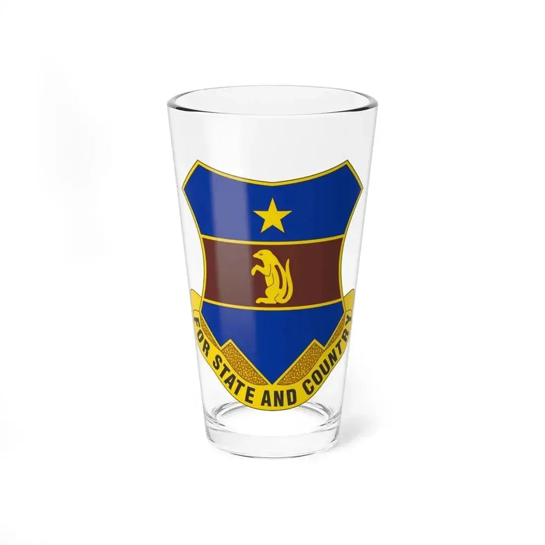 216th Air Defense Artillery Regiment (U.S. Army) Pint Glass 16oz 16oz - Go Mug Yourself