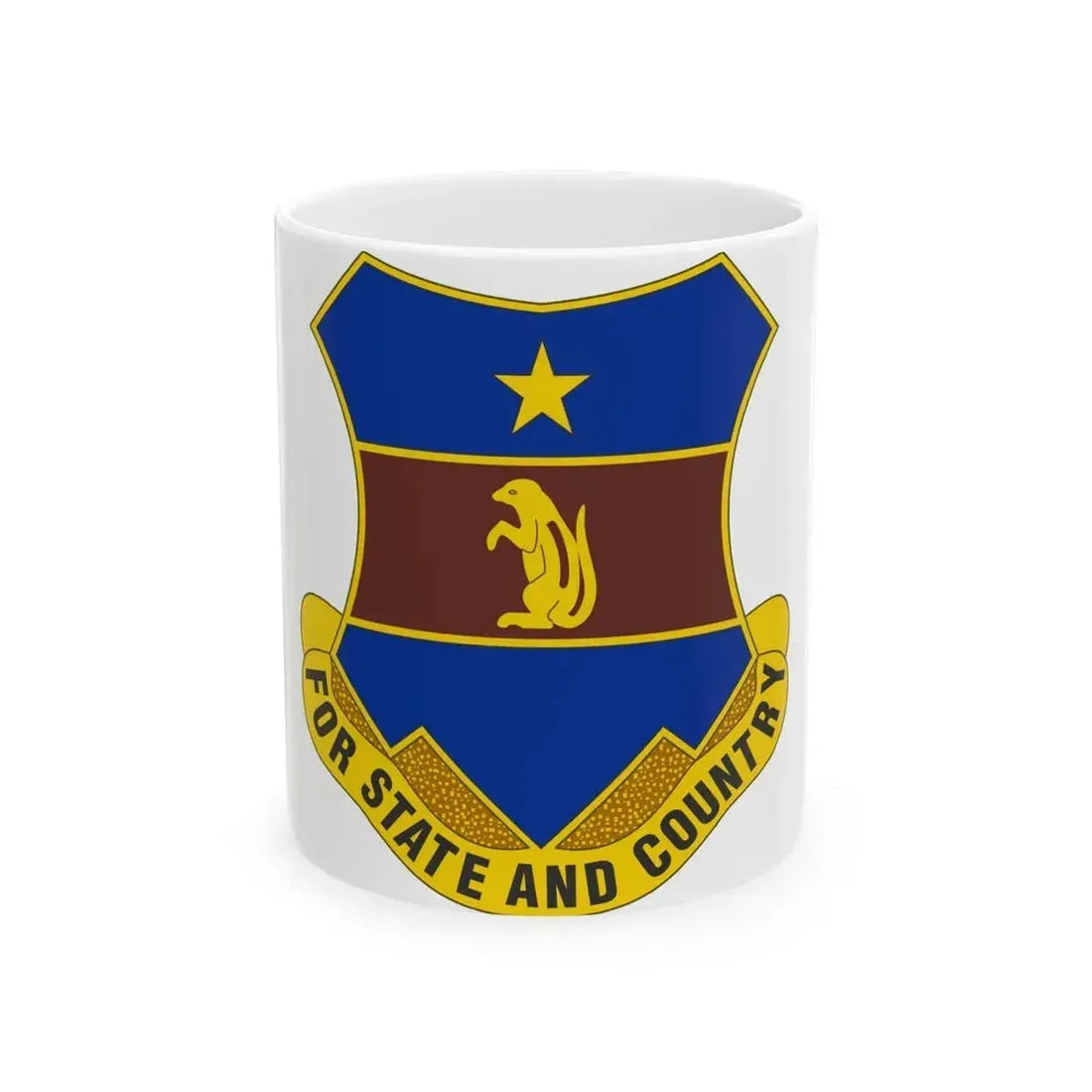 216th Air Defense Artillery Regiment (U.S. Army) White Coffee Mug 11oz - Go Mug Yourself