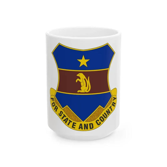 216th Air Defense Artillery Regiment (U.S. Army) White Coffee Mug 15oz - Go Mug Yourself