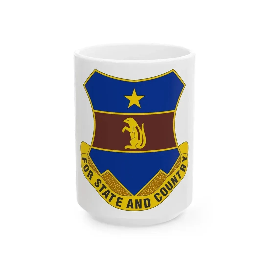 216th Air Defense Artillery Regiment (U.S. Army) White Coffee Mug 15oz - Go Mug Yourself