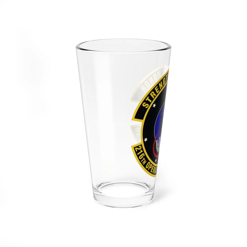 216th Operations Support Squadron (U.S. Air Force) Pint Glass 16oz-Go Mug Yourself